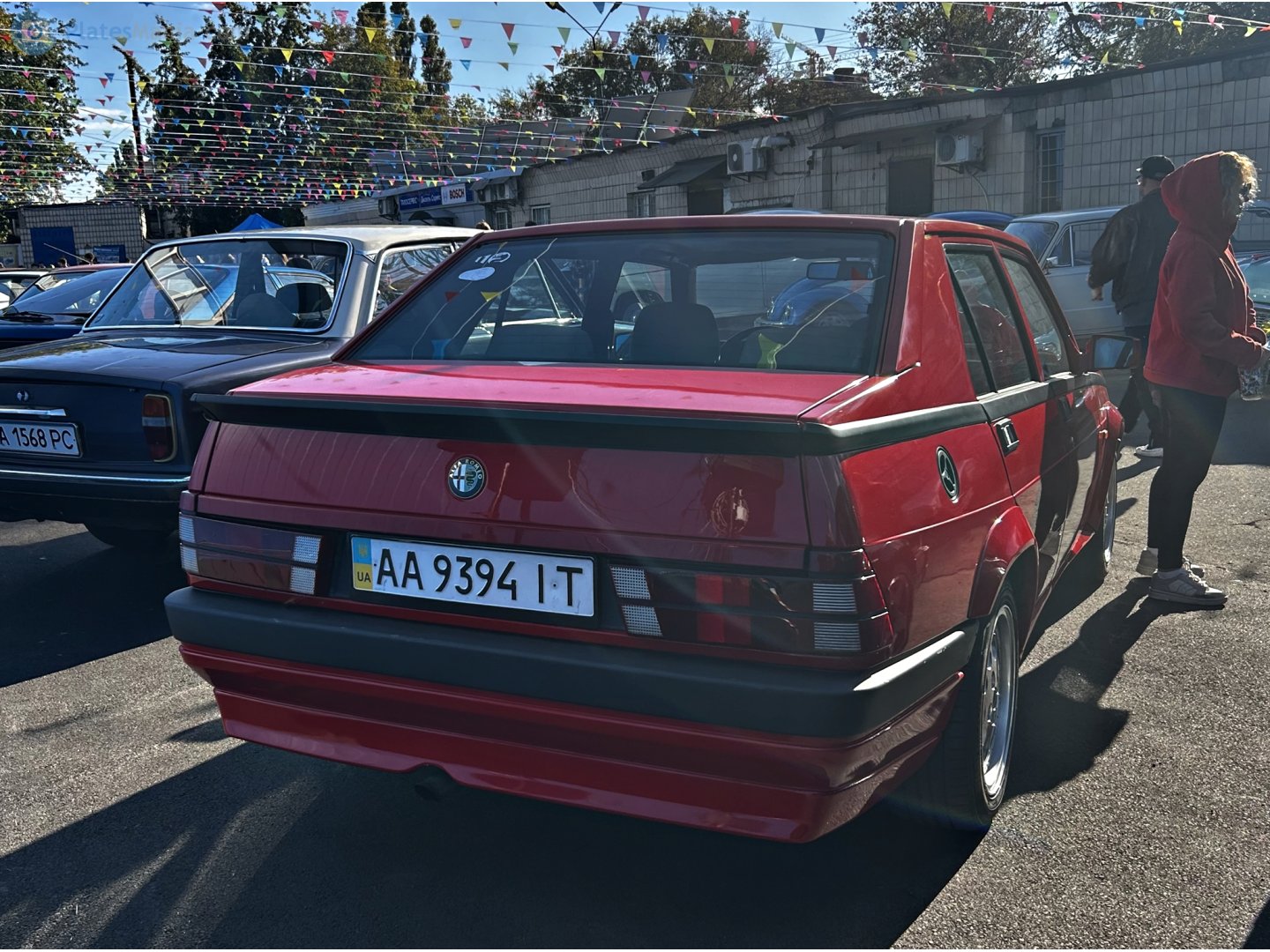 AA 9394 IT, Alfa Romeo 75 1st gen (162B), 1985–1992