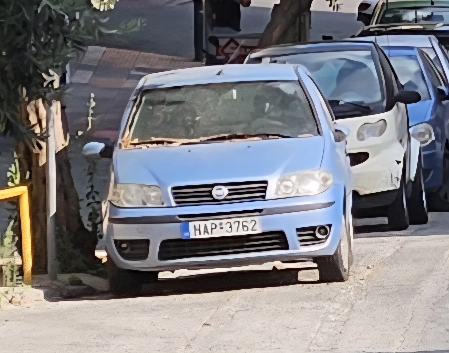 HAP-3762, FIAT Punto 2nd gen (Classic) 3-door Hatch (188), facelift, 2003–2010