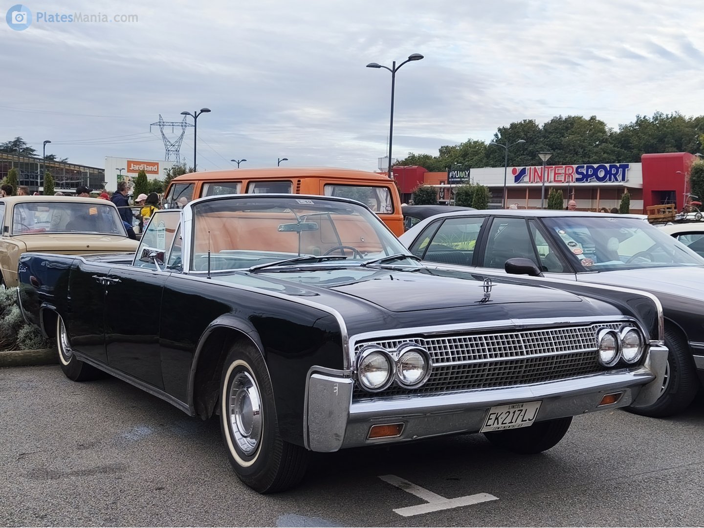 EK-217-LJ, Lincoln Continental 4th gen 1962/1963 4-door Convertible (74A), 1st facelift, 1961–1963