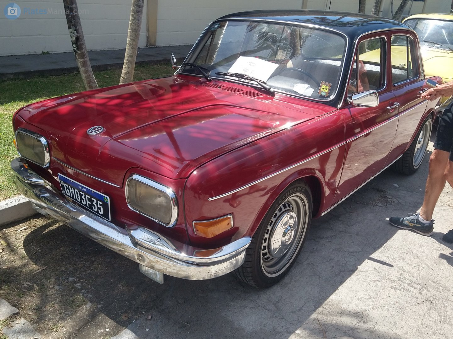 GMO3F35, Volkswagen Typ 3 1600 4-door Sedan (BR-market), 1968–1971