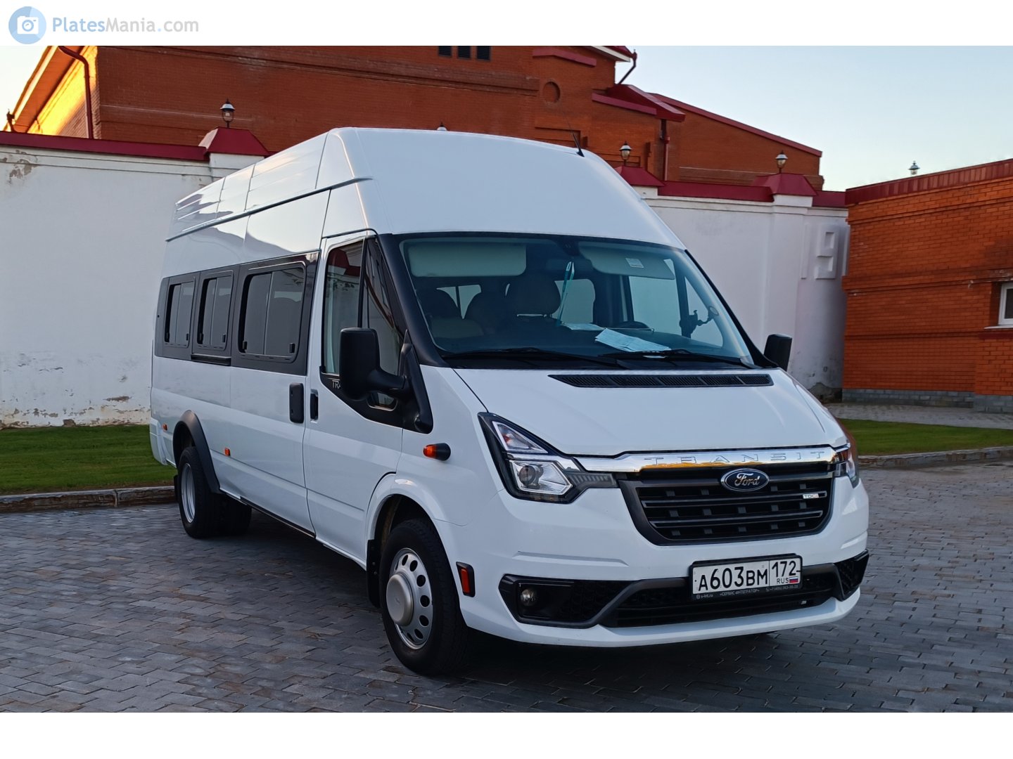 а 603 вм 172, Ford Transit 3rd gen Pro (CN-market), 3rd facelift, 2020–