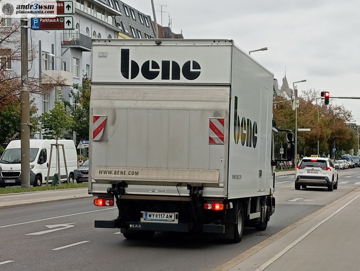 WY 117 AW, Regular plates 