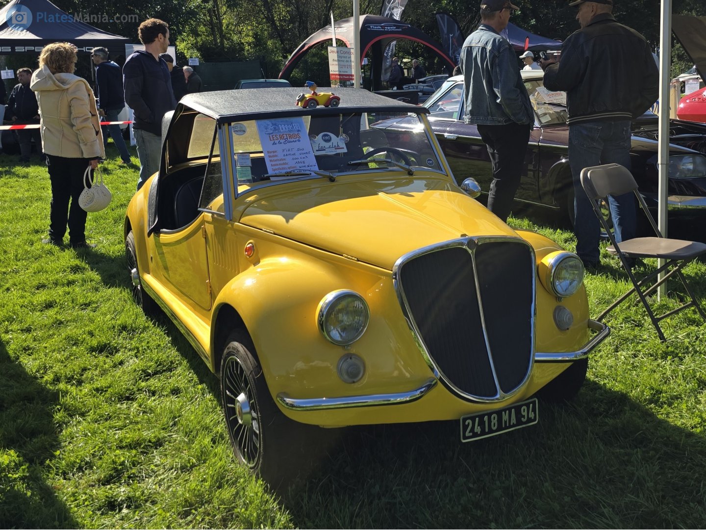 2418 MA 94, FIAT 500 1st gen Gamine, 1967–1971