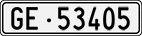License plate of Switzerland, Cars