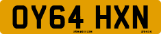 License plate of the United Kingdom, 2001 year system