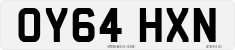 License plate of the United Kingdom, 2001 year system
