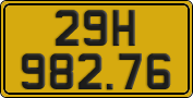 License plate of Vietnam, Commercial vehicles
