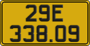 License plate of Vietnam, Commercial vehicles