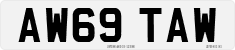 License plate of the United Kingdom, 2001 year system