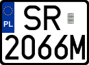 License plates of Poland, Regular car plates
