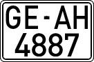 License plates of Spain, 1971 year series