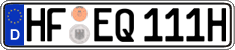 German license plate, Plates for oldtimers (type 