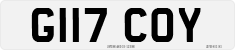 License plate of the United Kingdom, 1983 year system
