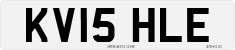 License plate of the United Kingdom, 2001 year system