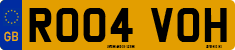 License plate of the United Kingdom, 2001 year system