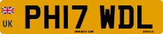 License plate of the United Kingdom, 2001 year system