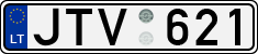 License plate of Lithuania, Cars