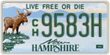 New Hampshire, Moose (XXXXX)