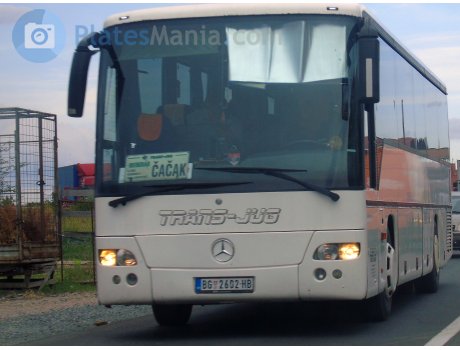 BG 2602-HB, Mercedes-Benz O560 Intouro