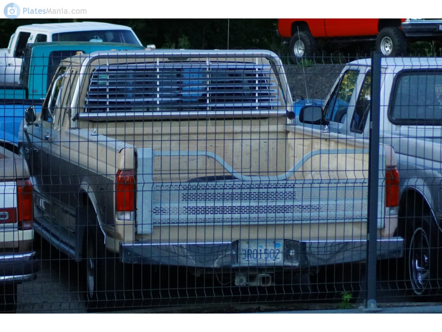 3R01502, Ford F-250 8th gen, 1986–1991