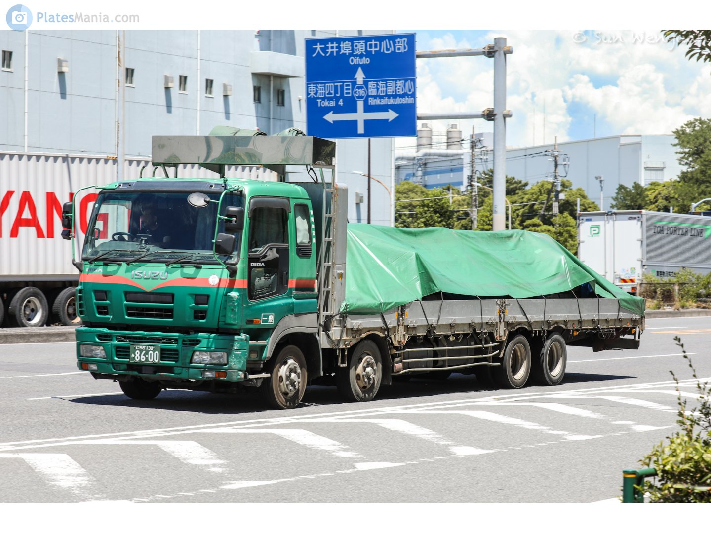 とちぎ 130 あ 8600, Isuzu Giga 1st gen, 1st facelift, 2007–2010