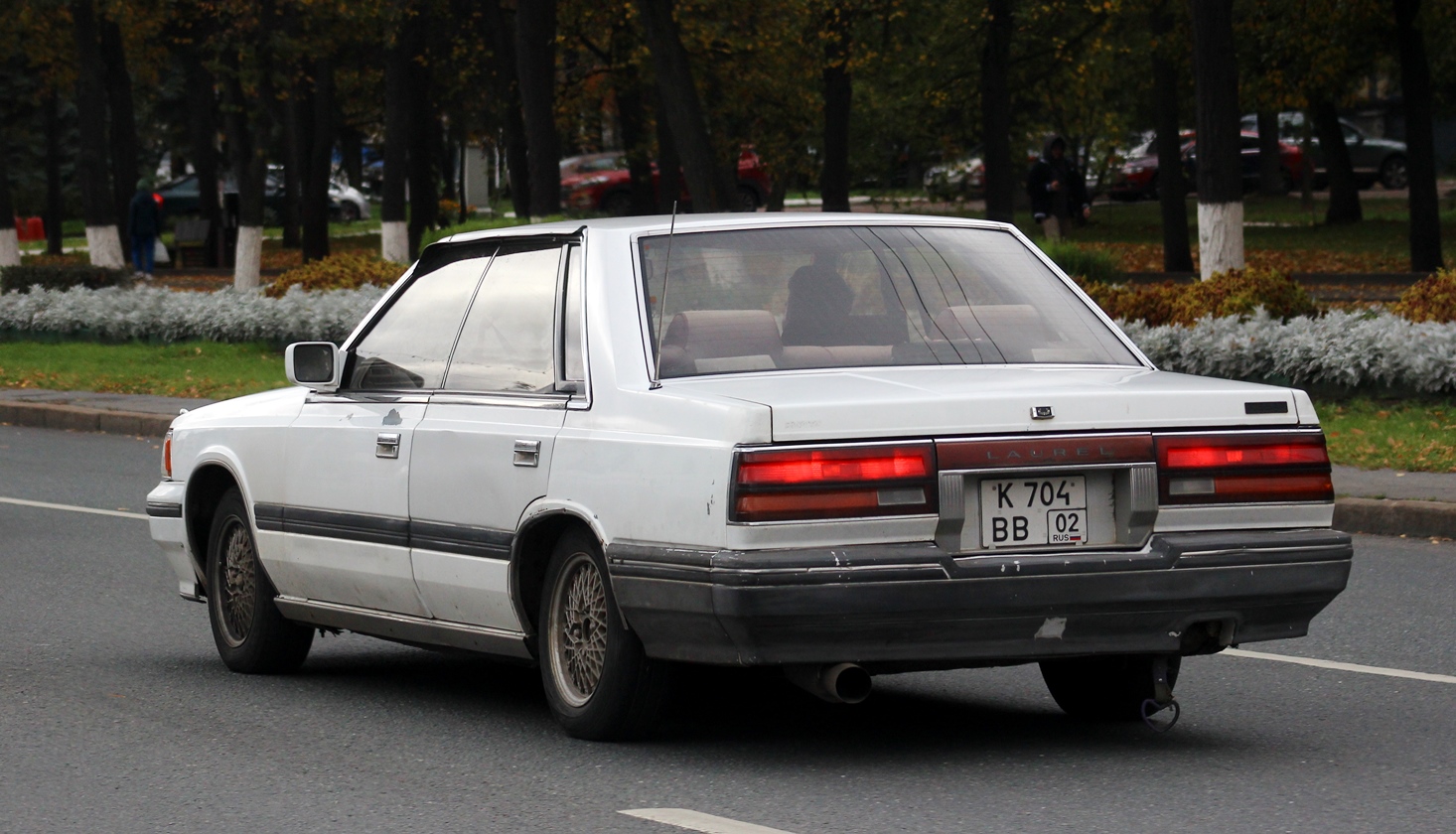 к 704 вв 02, Nissan Laurel 6th gen Hardtop (C32), facelift, 1986–1988