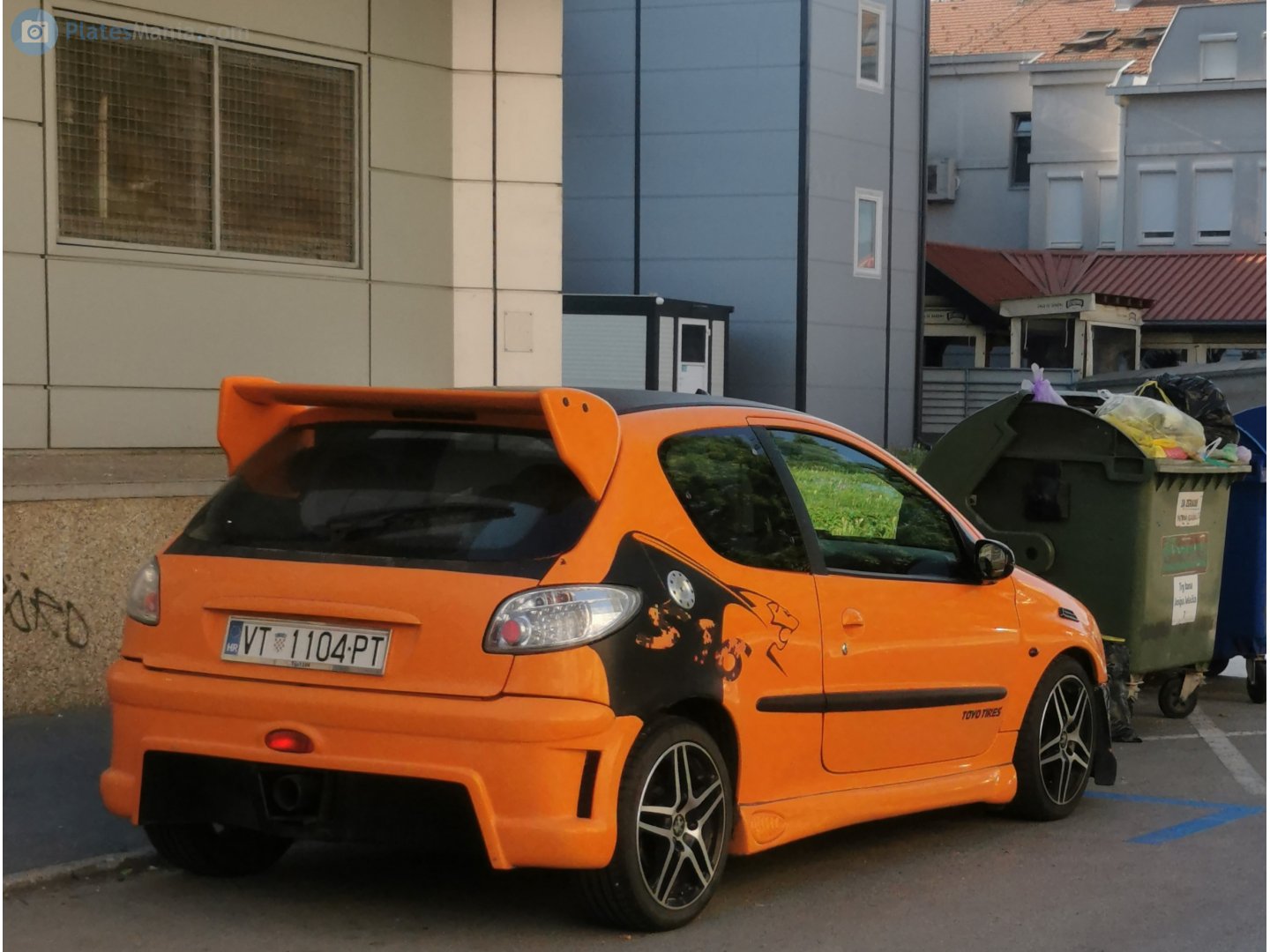 VT 1104-PT, Peugeot 206 1st gen 3-door Hatch (T10), 1998–2009