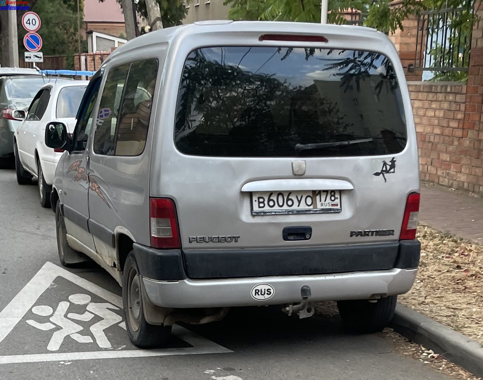 в 606 уо 178, Peugeot Partner 1st gen (M49), 1996–2002