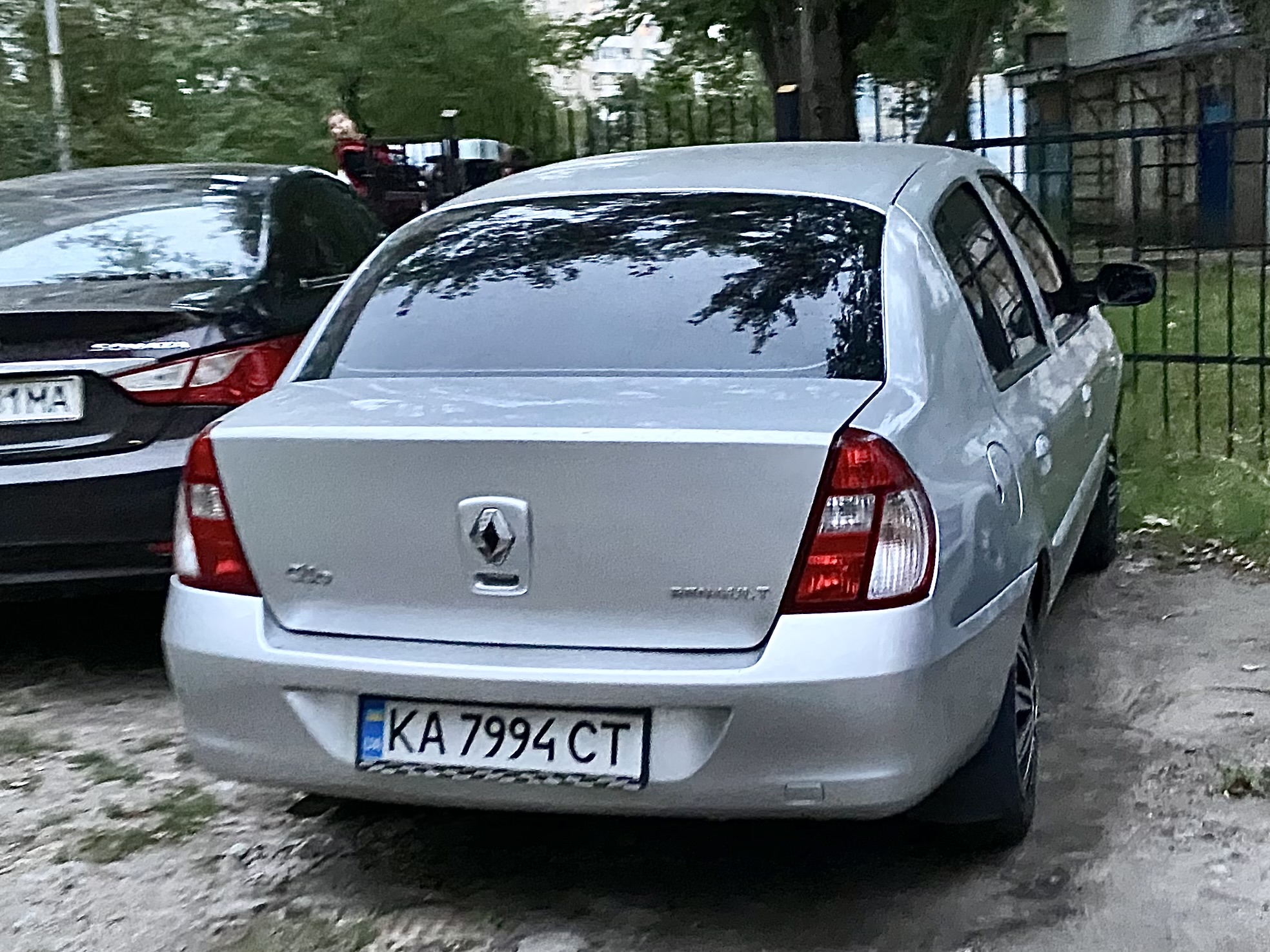 KA 7994 CT, Renault Clio 2nd gen Classic Sedan (L65), 2nd facelift, 2006–2009