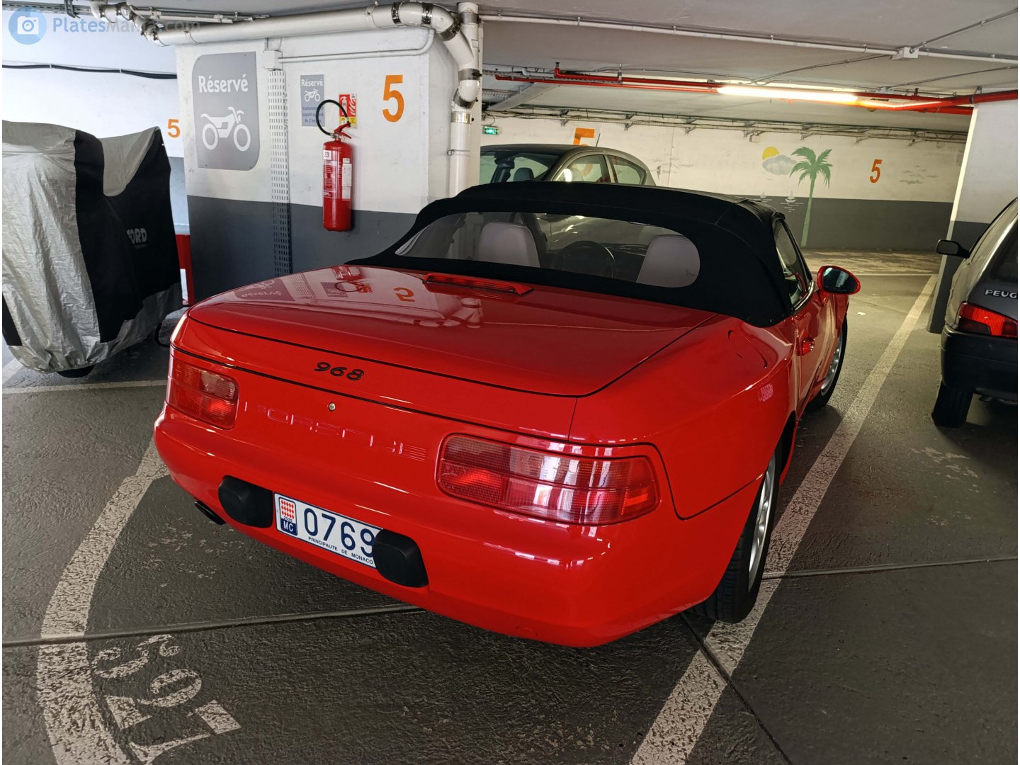 0769, Porsche 968 1st gen Cabrio, 1991–1995