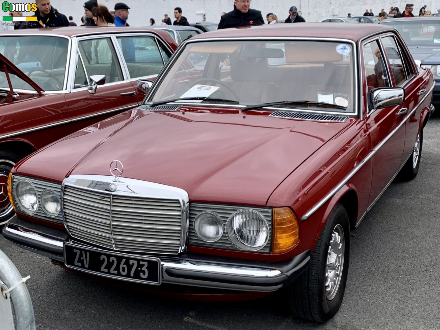 ZV 22673, Mercedes-Benz E-Klasse 200–300 Sedan (W123), 1975­–1986