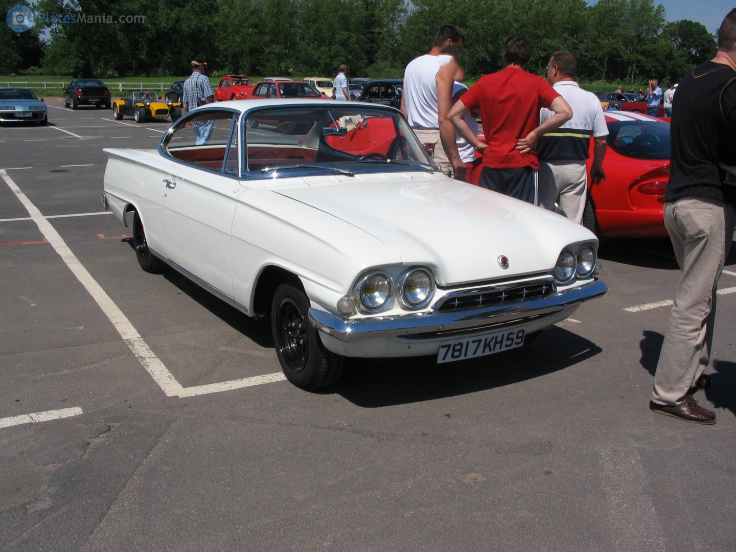 7817 KH 59, Ford Consul 3rd gen Classic (315) 2-door Sedan, 1961–1963