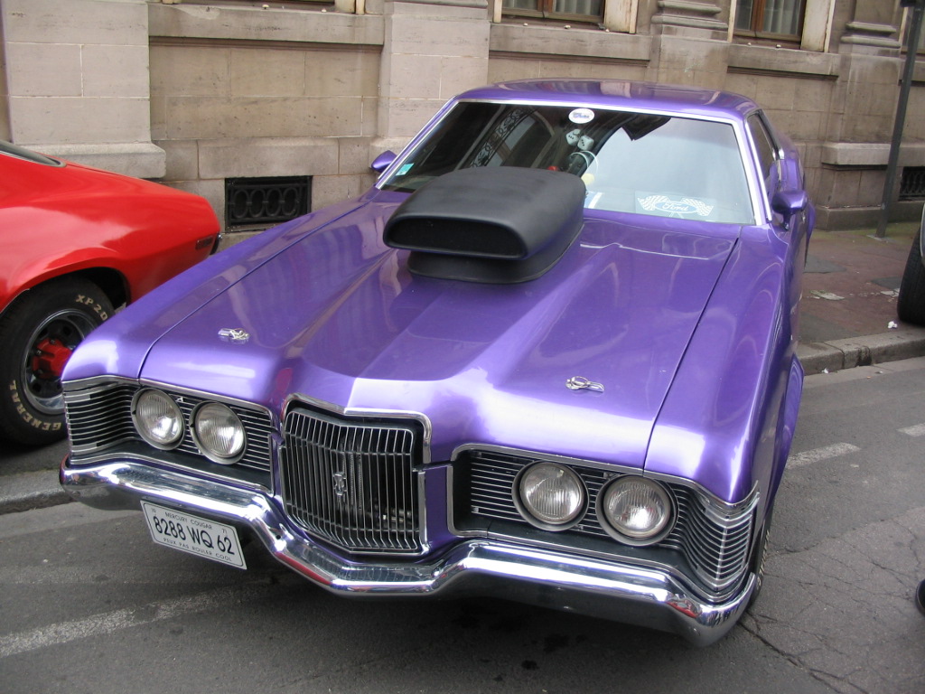 8288 WQ 62, Mercury Cougar 2nd gen 1971/1972 2-door Hardtop (65D/65F), 1970–1972