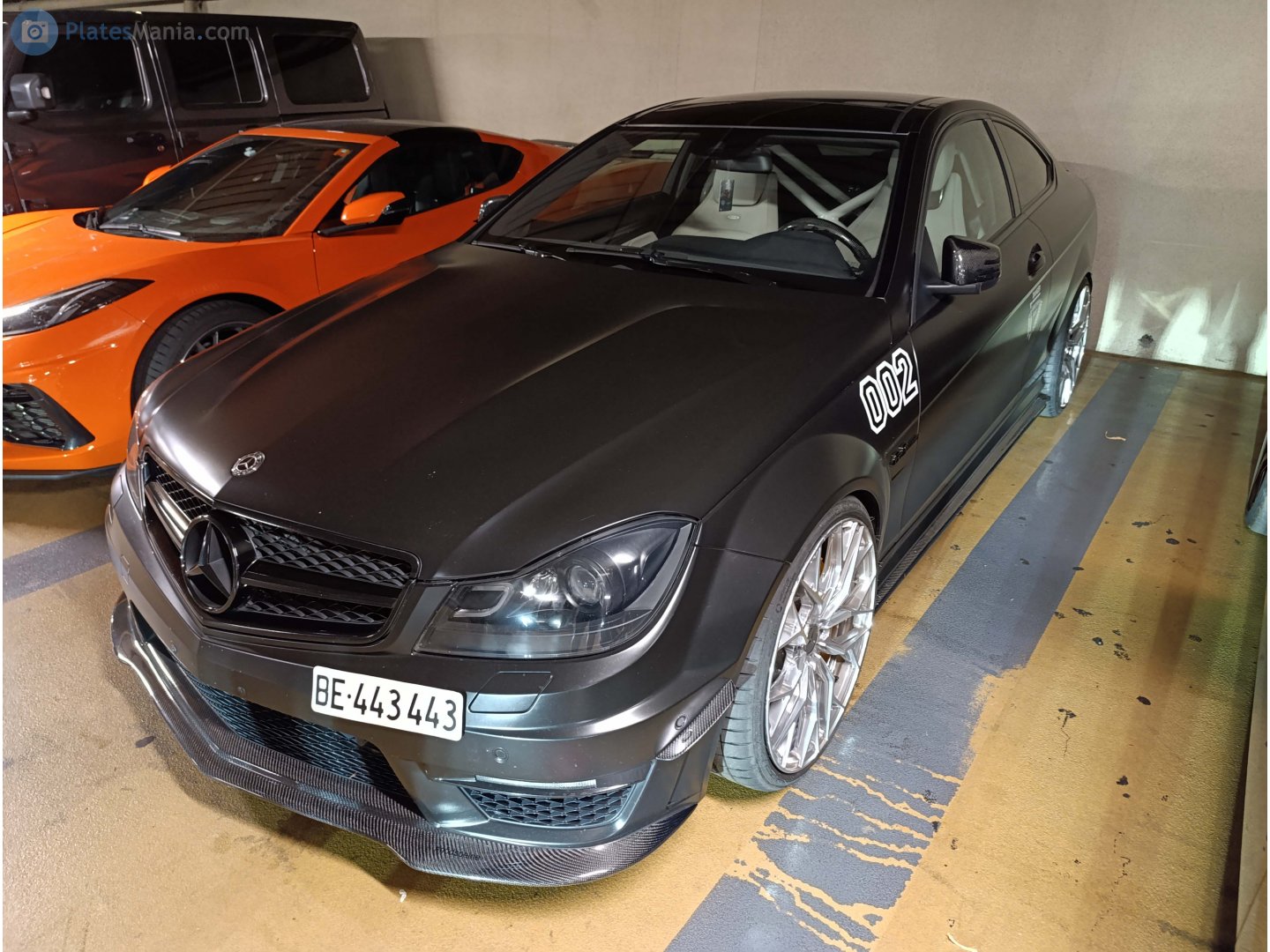 BE 443443, Mercedes-Benz C-Klasse 3rd gen Coupé (C204), 2011–2015