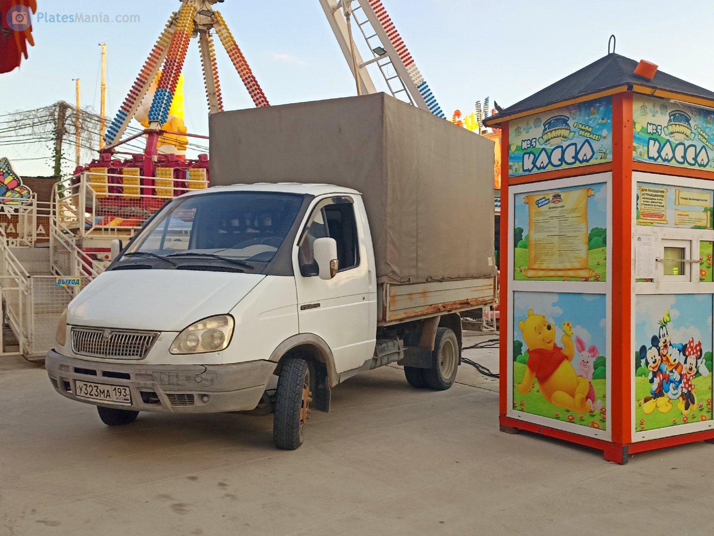 у 323 ма 193, GAZ 3302 ГАЗель 2-3302 Single Cab, facelift, 2003–