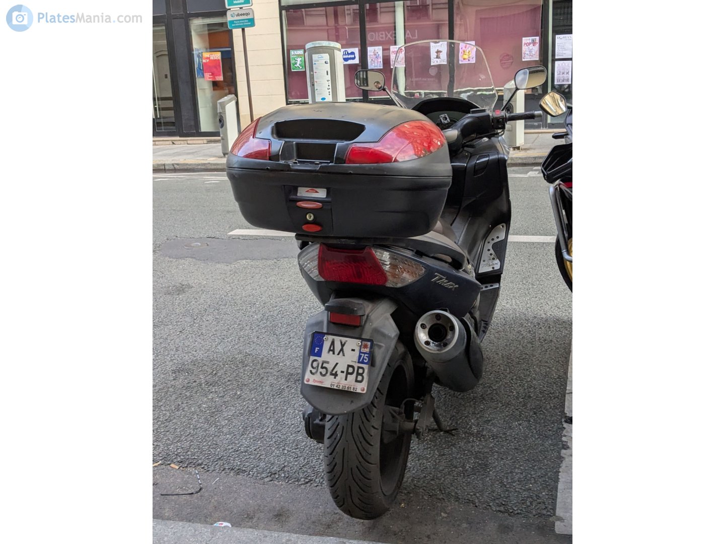 AX-954-PB, Yamaha TMAX 3rd gen XP500, 2008–2012