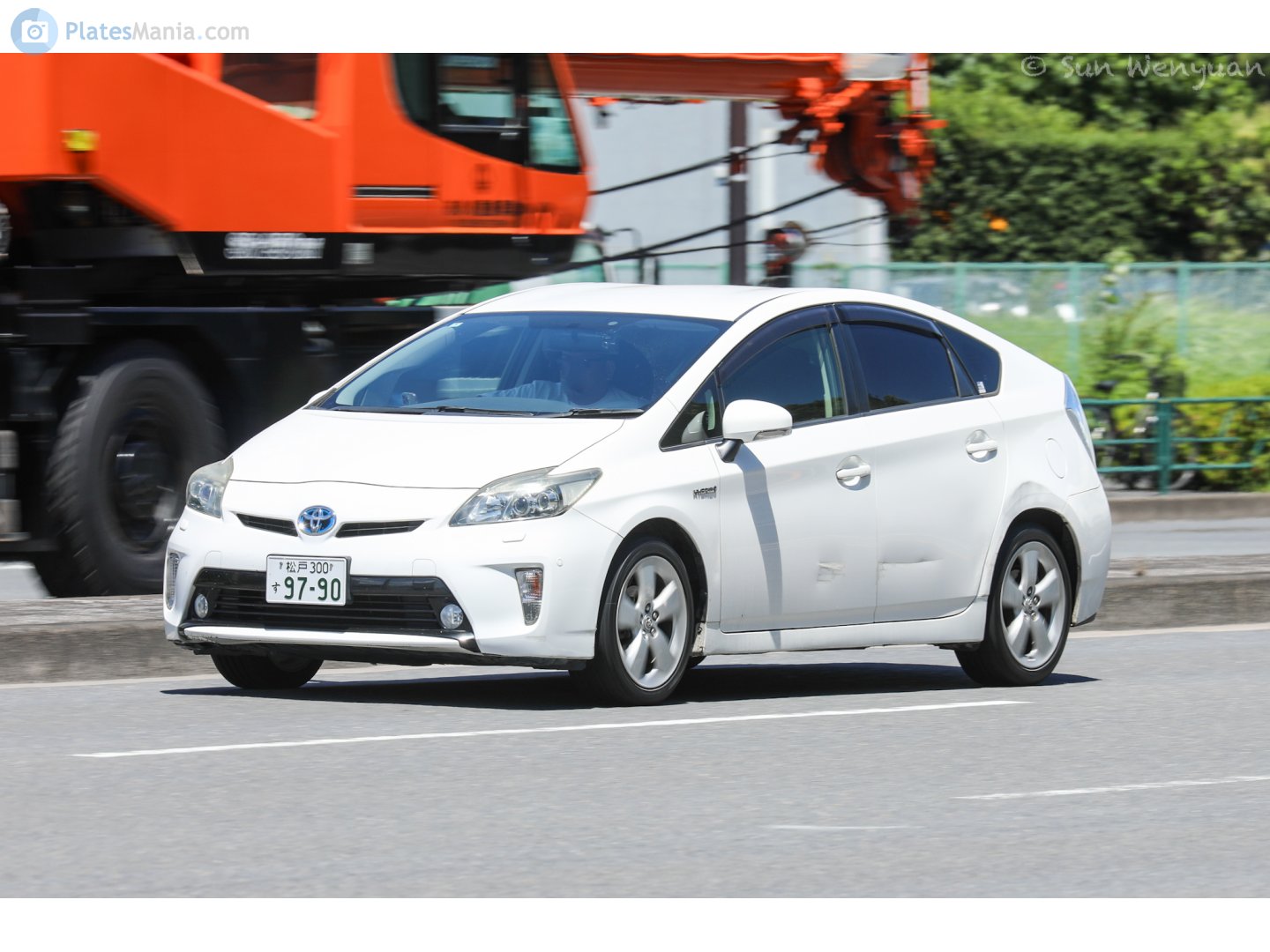 松戸 300 す 9790, Toyota Prius 3rd gen Liftback (ZVW30), 2009–2015