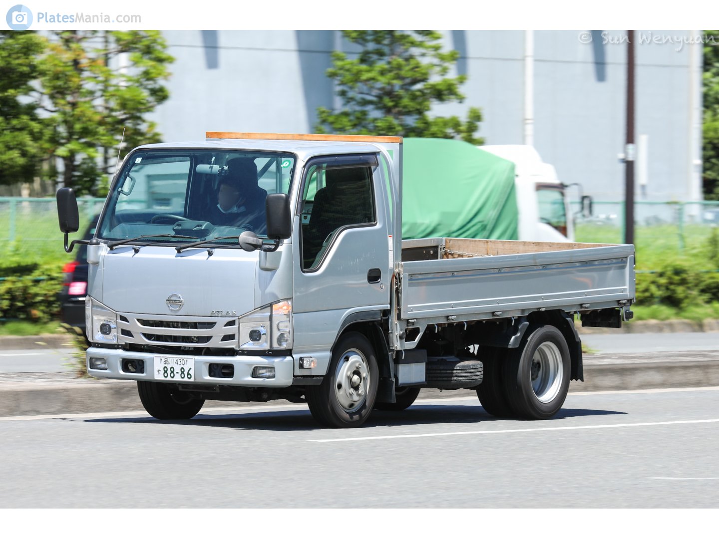 品川 430 す 8886, Nissan Atlas 4th gen Medium (H43), 2007–2012