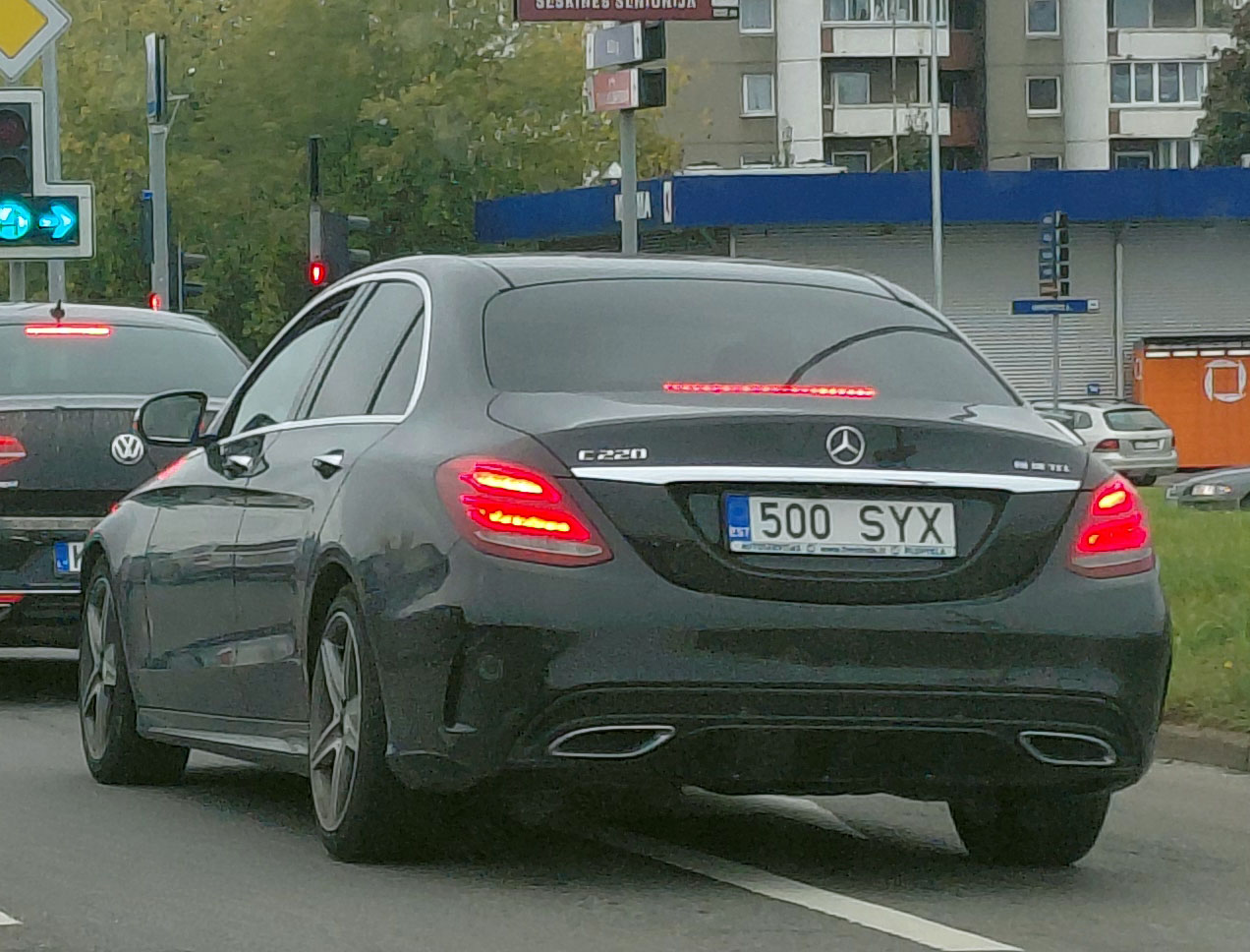 500 SYX, Mercedes-Benz C-Klasse 4th gen Sedan (W205), 2014–2021