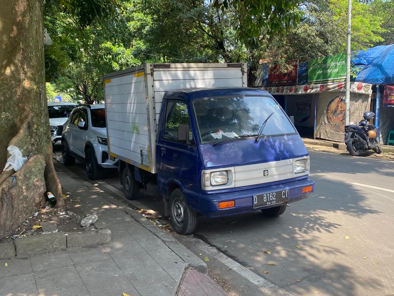 D 8162 CT, Suzuki Carry 7th gen Super Carry Pickup (ST100; ID-market), 1st facelift, 1986