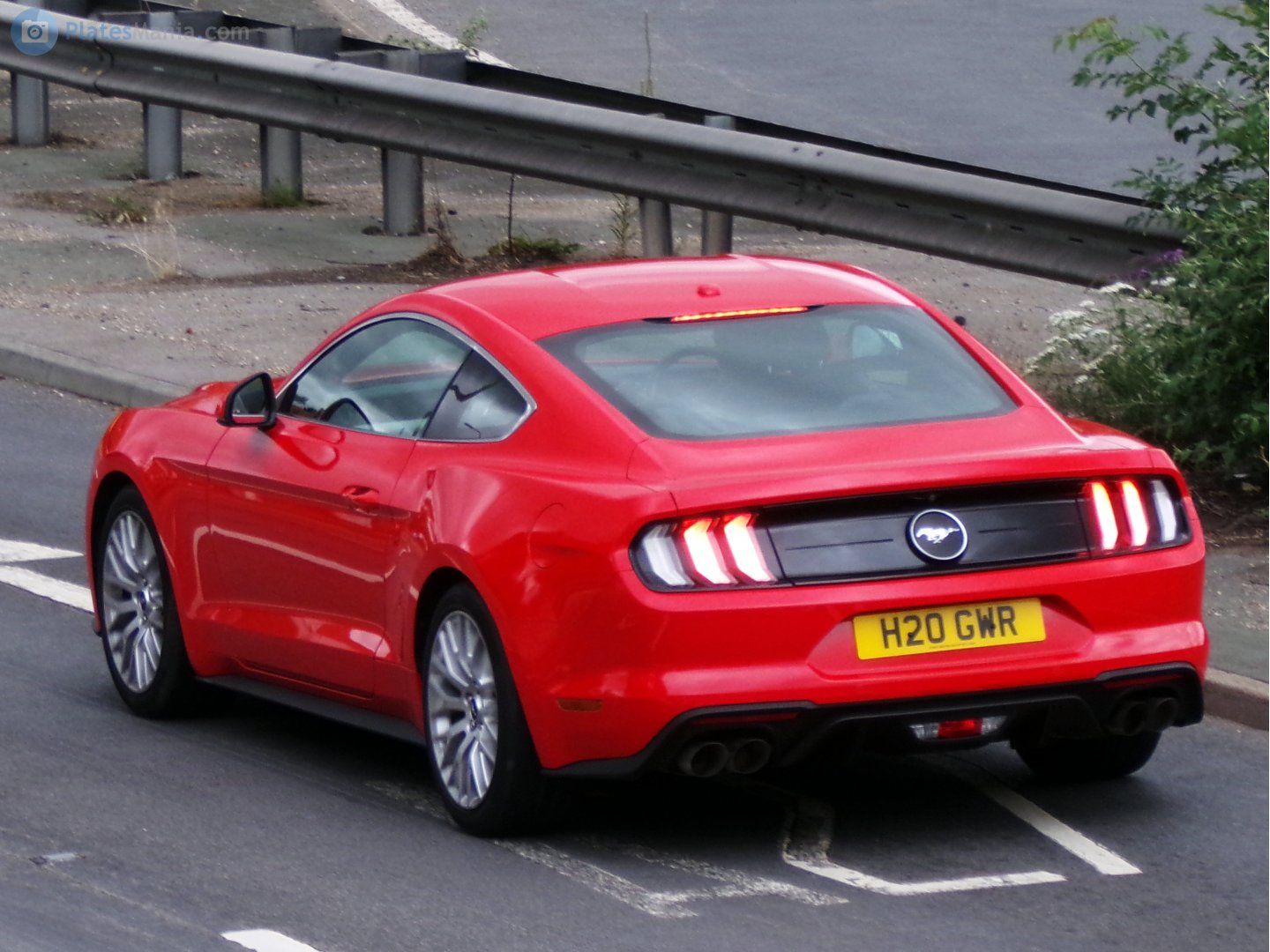 H20GWR, Ford Mustang 6th gen 2-door Coupé (S550), facelift, 2017–2023