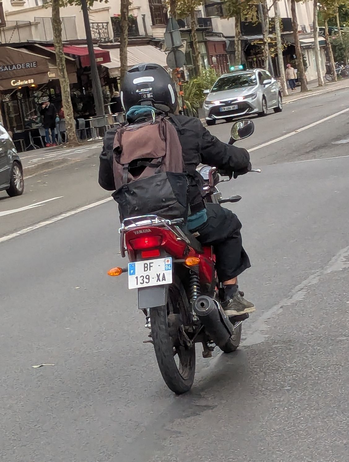 BF-139-XA, Yamaha YBR 125, 2001–2009