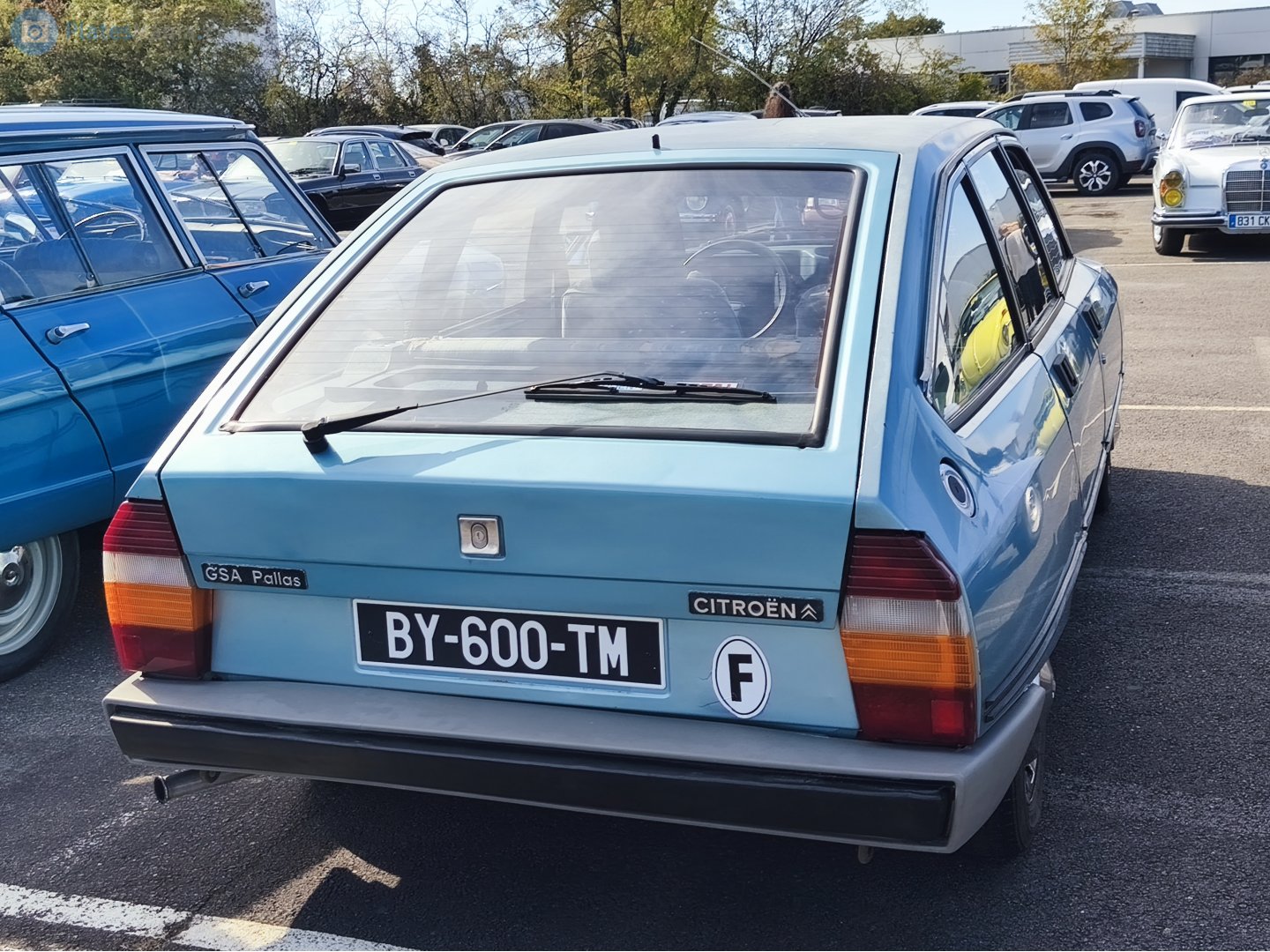 BY-600-TM, Citroёn GS / GSA 1st gen (GSA) Fastback, facelift, 1979–1986