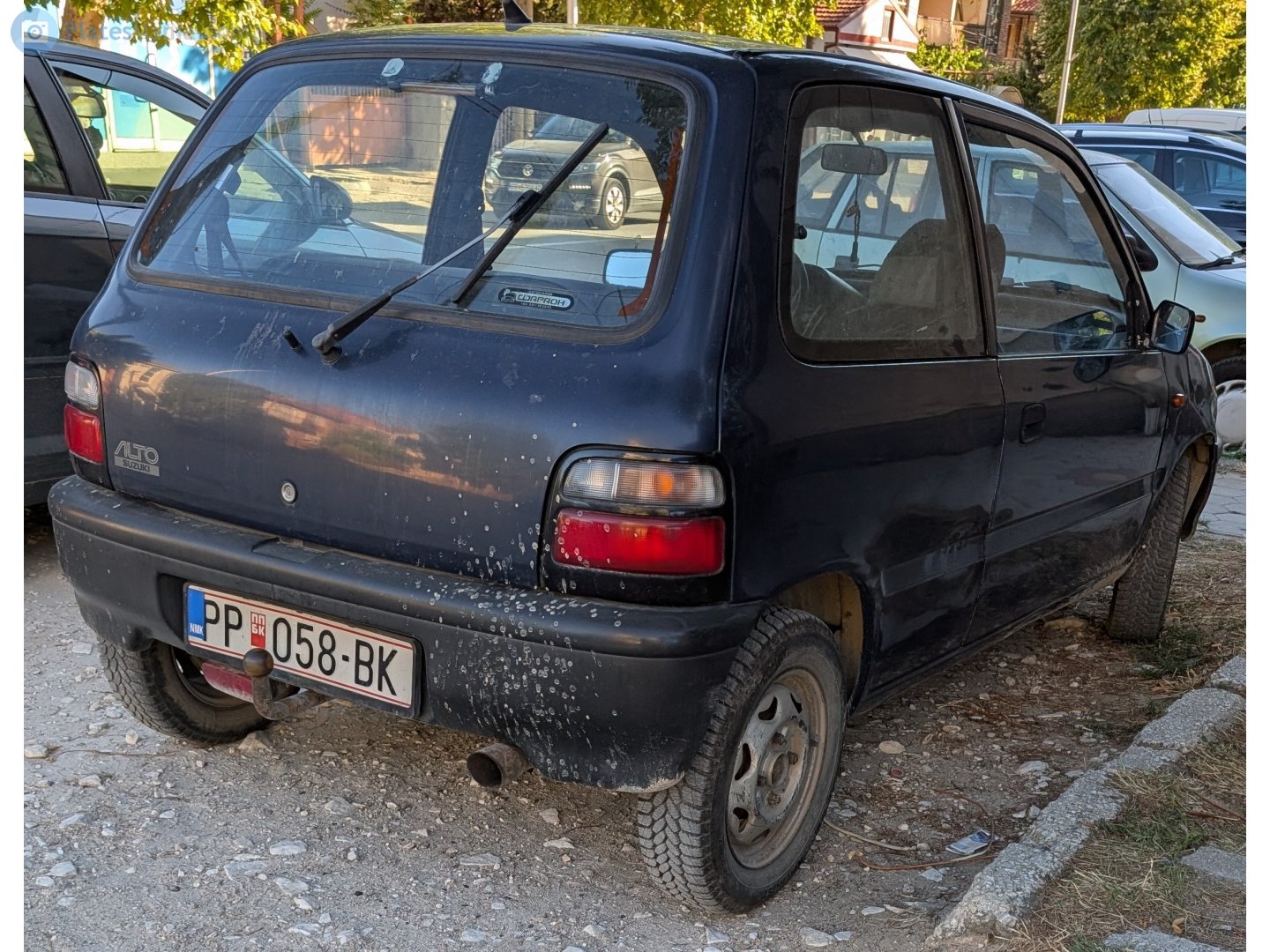 PP 058-BK, Suzuki Alto 4th gen 3-door Hatch (MH410; EU-market), 1994–2001