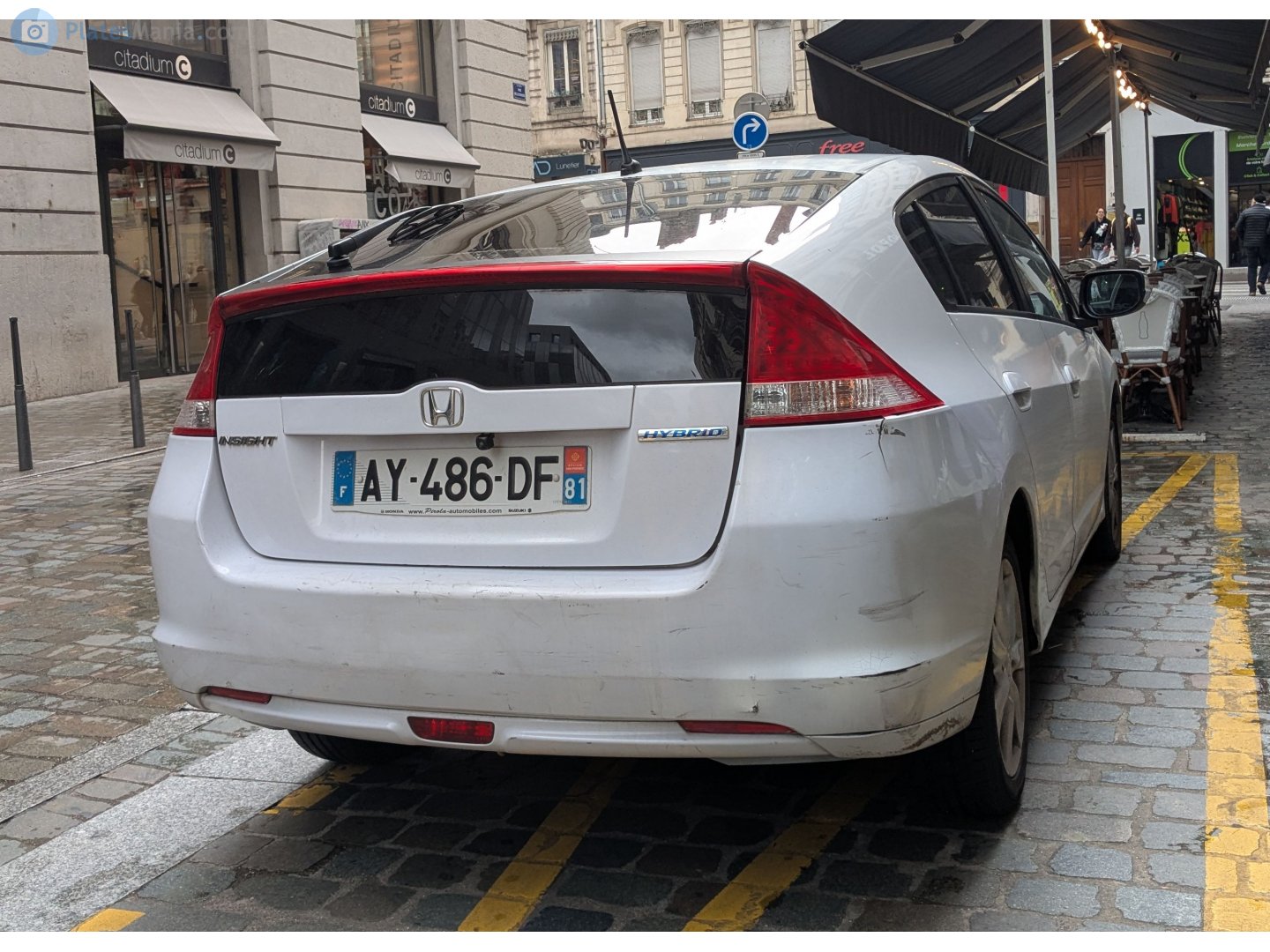 AY-486-DF, Honda Insight 2nd gen (ZE2/ZE3), 2009–2014