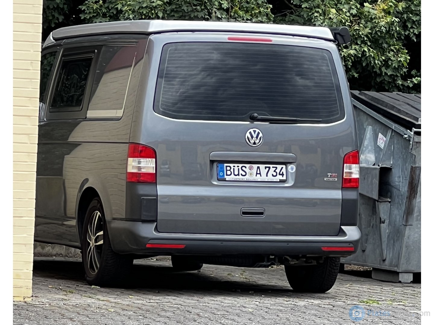 BÜS A 734, Volkswagen Transporter 5th gen Van (T5) (7E/7H), facelift, 2009–2015