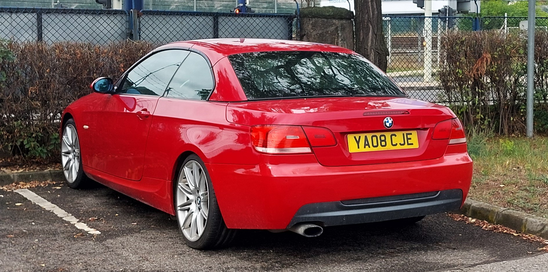 YA08CJE, BMW 3 Series 5th gen Convertible (E93), 2007–2013