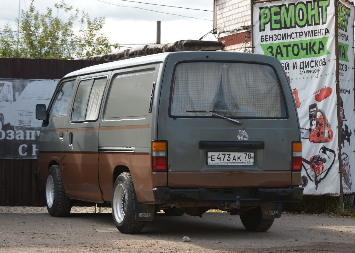 е 473 ак 78, Nissan Urvan 2nd gen (E24), 1986-2001