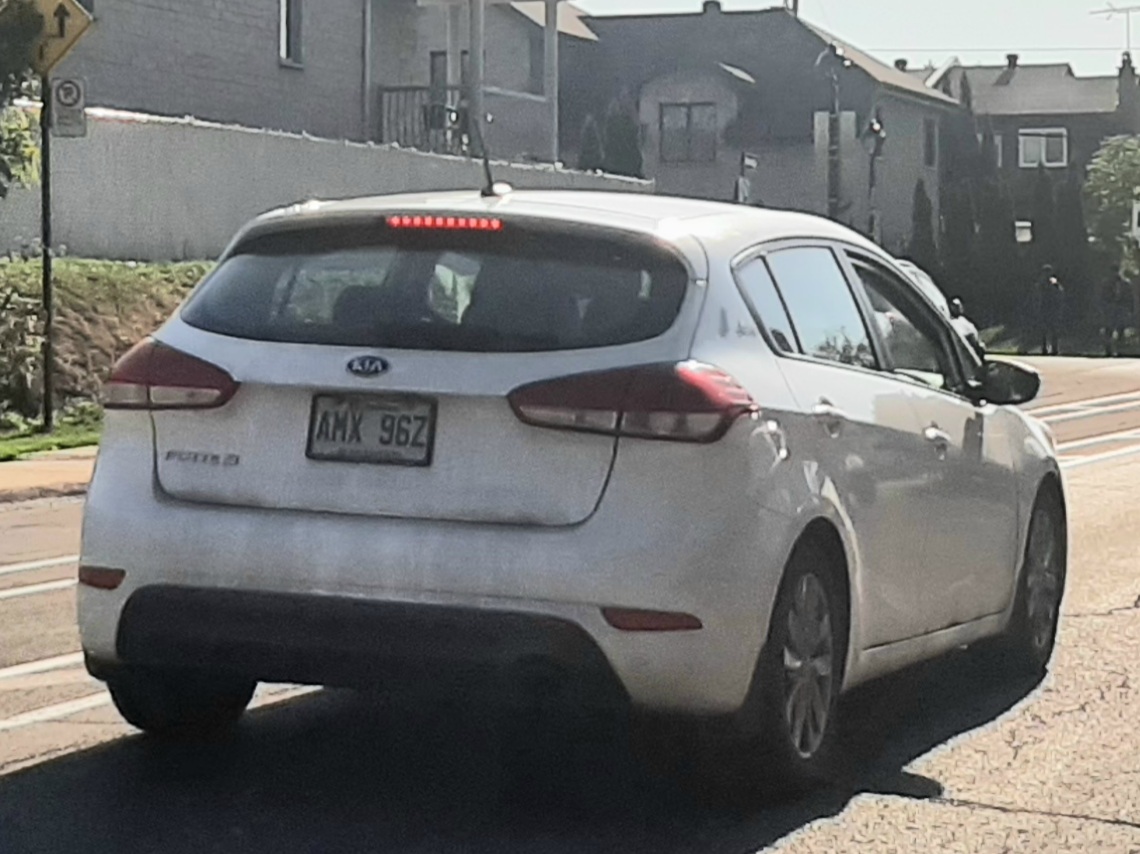 AMX 96Z, Kia Forte 2nd gen Forte5 Hatch (YD), facelift, 2016–2018