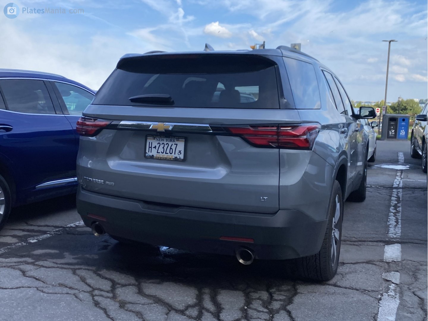 H-23267, Chevrolet Traverse 2nd gen (C1XX), facelift, 2021–2023